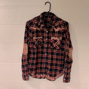 Bleached flannel